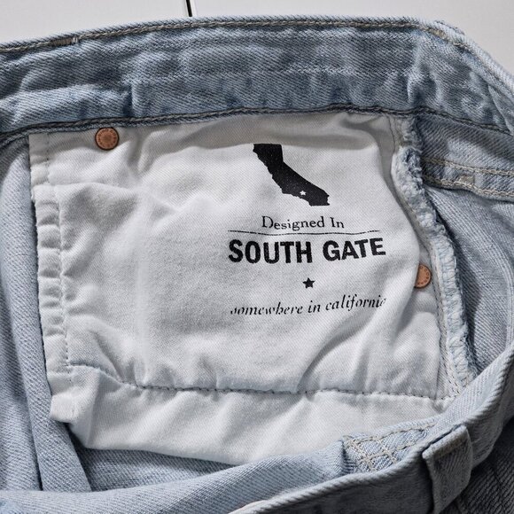 AG Adriano Goldschmied Jeans Womens 28R Blue High Rise Ex Boyfriend Slouchy Slim - Picture 13 of 16